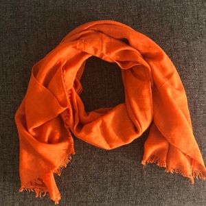 Orange lightweight scarf (ANY 2 scarves for $18)